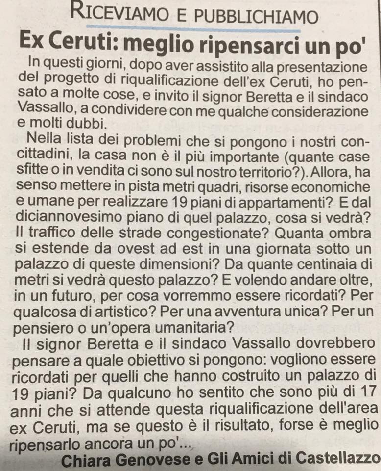 il notiziario 17 novembre 2017